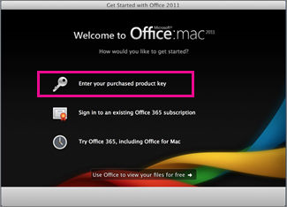 office for mac support
